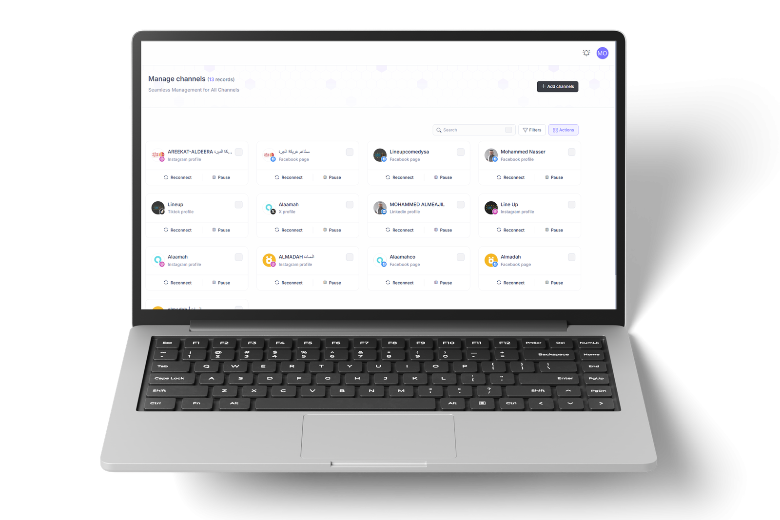 platform for managing and scheduling content on social media networks